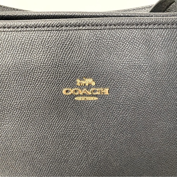 Coach City Zip Tote Midnight Navy Blue Style #F58846 - Picture 9 of 17